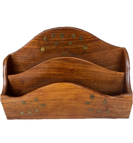 Vintage hand carved wooden - -,