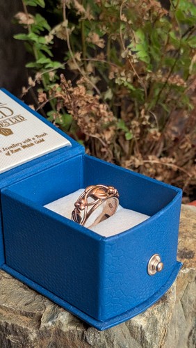 Clogau welsh gold ring 9ct - welsh,
