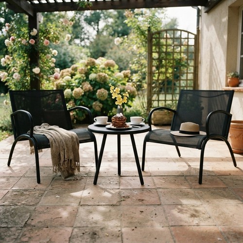 Patio bistro set piece - set, 3-piece
