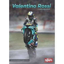 Valentino Rossi A3 Calendar 2026 - Sport - Month To View