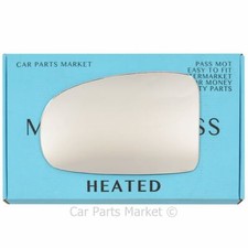 Left Passenger side Wing mirror glass for Toyota Avensis 2009-2015 heated