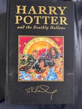 Harry Potter and the Deathly Hallows J. K. Rowling Rare Deluxe First Edition 