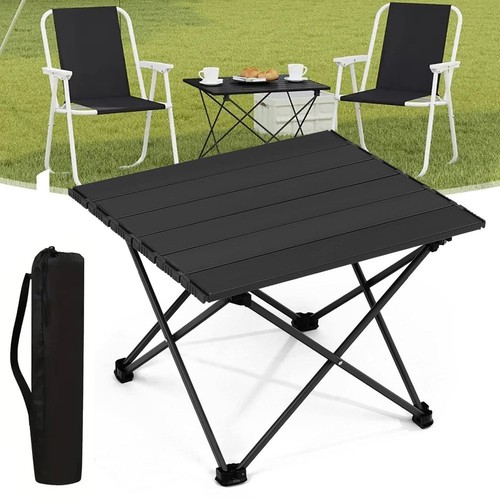 Folding camping table - folding, with