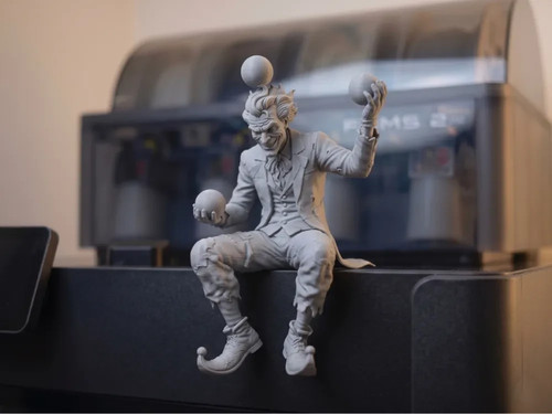 The juggling joker sitting - the,