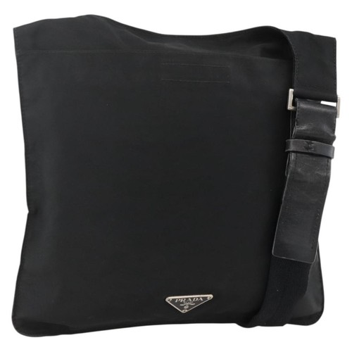 Prada shoulder bag nylon black - shoulder,