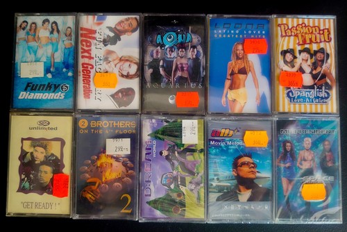 Vintage audio tapes cassettes - vintage,