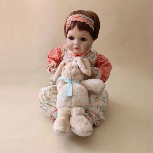 Porcelain girl sara doll - porcelain,