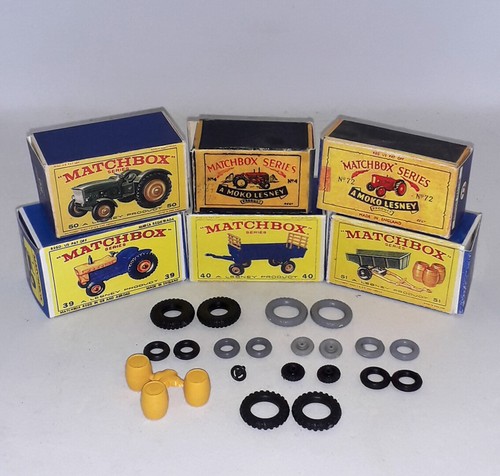 Matchbox farm tractor - matchbox, 40