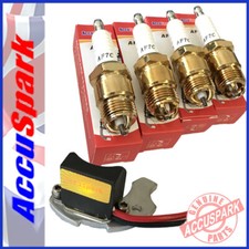 Ford Capri Pinto Stealth electronic ignition + triple ground plugs for Bosch 