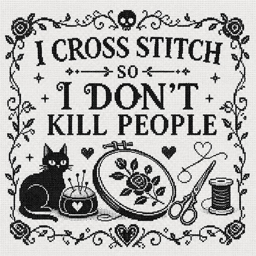 Counted cross stitch - kit, ct