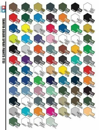 Tamiya color plastic spray - color, ts