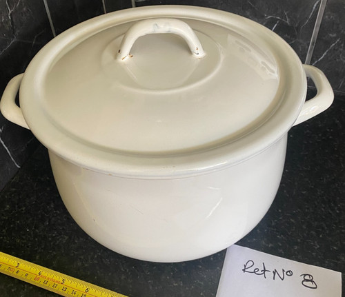 Large enamel roasting - , cook