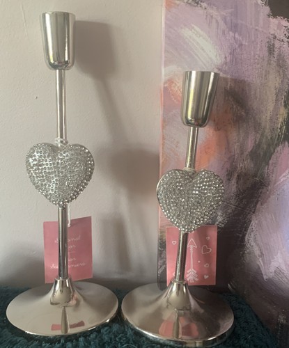 New set heart - set, metal