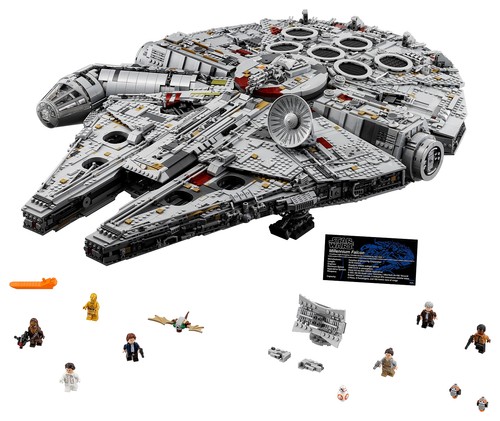 Lego star wars millennium - star,