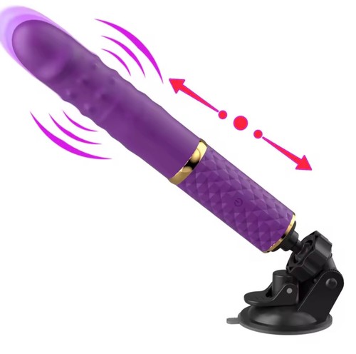 Thrusting dildo sex toy - thrusting,