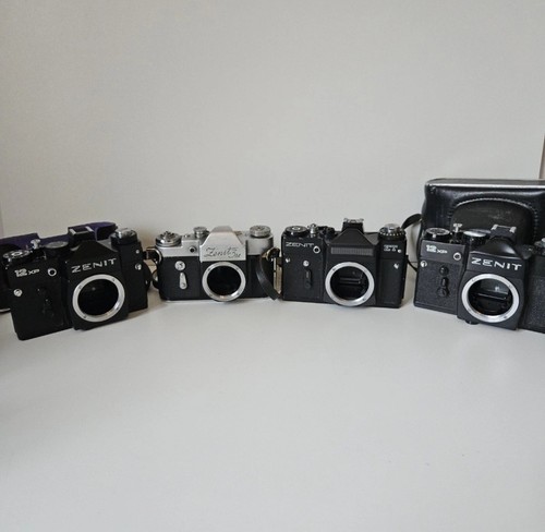 Zenit slr 35mm camera bundle - zenit,