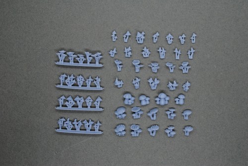57x mushrooms for 28mm - 57x,