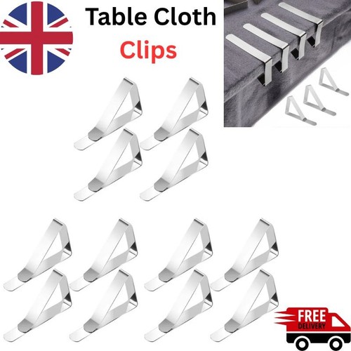 Table cloth clips metal - table,