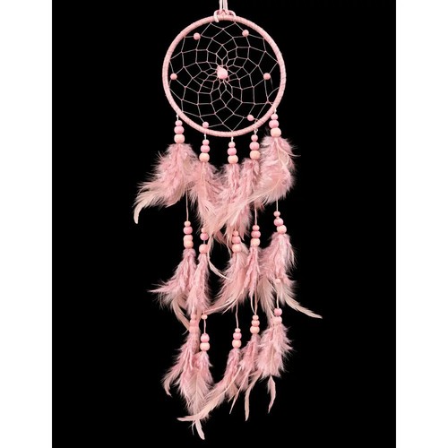 Pink dream catcher - dream, wall