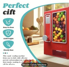NEW CANDY VENDING MACHINE RETRO SWEETS DISPENSER GUMBALLS KIDS GIFT JELLY BEANS