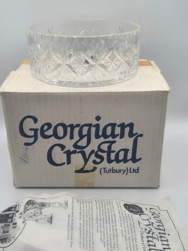 Vintage georgian crystal - crystal, cut