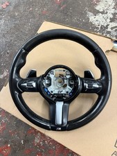 BMW F20 F21 F30 F31 F34 F32 F36 PADDLE SHIFT M SPORT LEATHER STEERING WHEEL