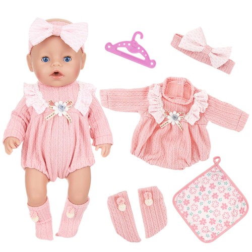 5pcs baby doll clothes - doll,