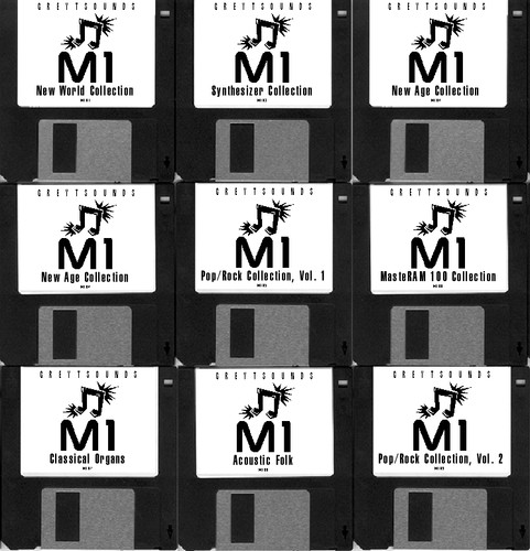Korg m1r bank set - -, 9