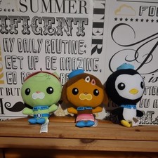 CBeebies Octonauts Soft Plush Toy Bundle 