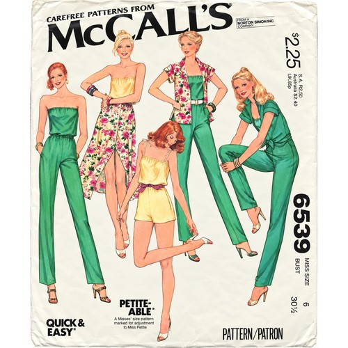 1970 mccalls 6539 - 1970’s,
