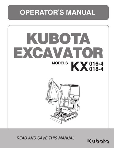 Kubota 016 018 - kubota, 018-4