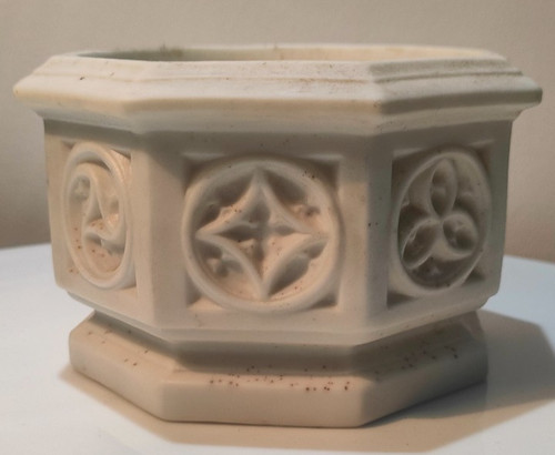 Parian holy water travel font - parian,