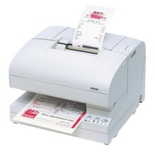 Receipt printer pharmacy printer Epson TM-J TMJ 7500 white serial parallel USB B