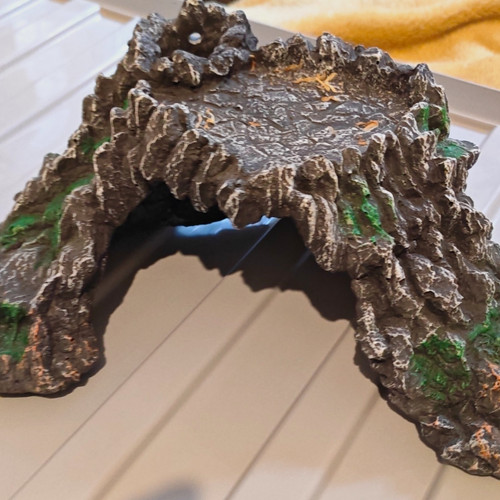 Polyresin rock cave - cave, aquarium