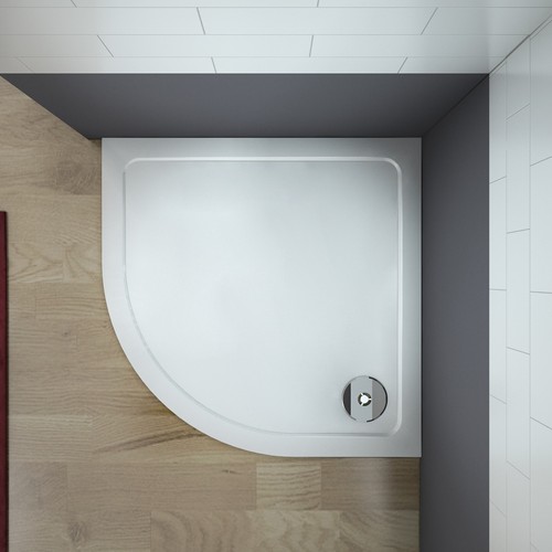 Quadrant shower stone tray - quadrant,
