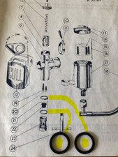 British Seagull Outboard  Amal  carburetor  Repair kit  (Genuine Seagull) New
