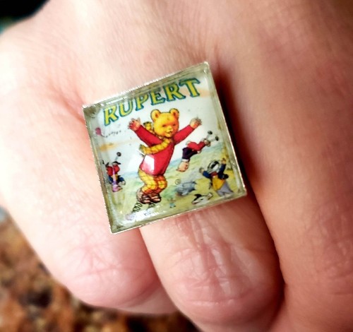 Handmade rupert the bear - rupert,