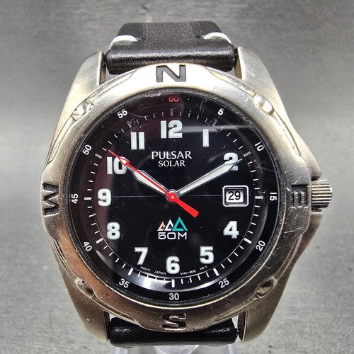 Seiko pulsar solar watch men - solar,