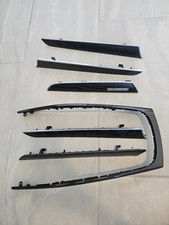 2010-2016 Audi S4 B8 Carbon Fiber Interior Trim Set OEM Cracks