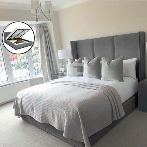 Plush velvet oslo wing - velvet,