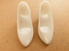 Franklin Mint Princess Diana Vinyl Doll White Shoes For White Chiffon Ensemble