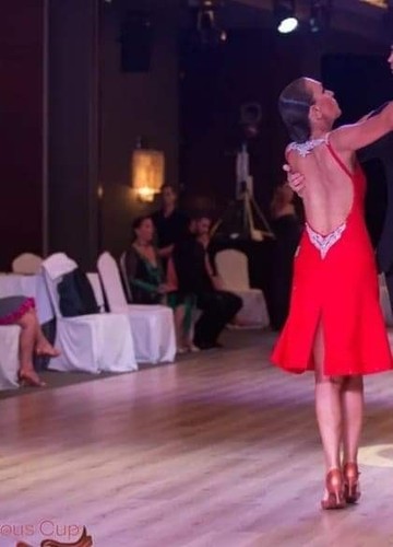 Latin dance dress competition - dress,