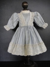 Blue Silk Dress For Vintage