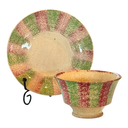 Antique staffordshire red and - antique,