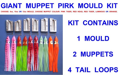 Monster 25cm muppet pirk mould - monster,