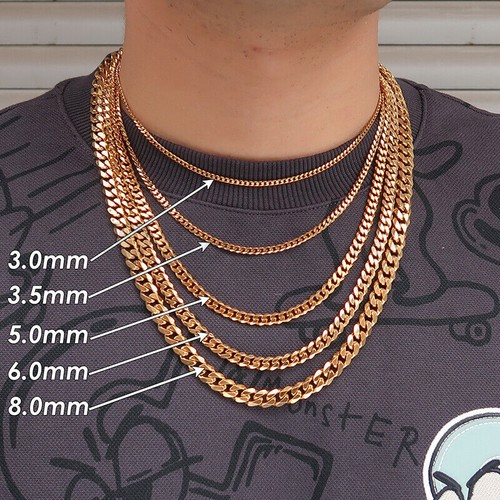 18ct gold plated - 18ct, men