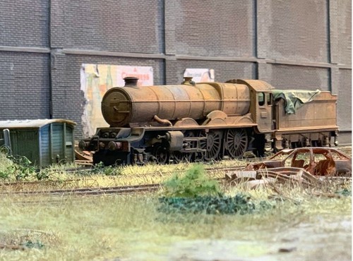 Gauge locomotive scrapyard - oo,