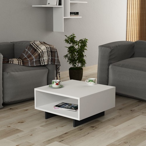 Square coffee table with - square,