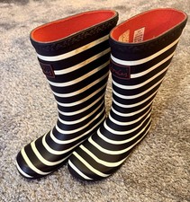 Joules Kids Striped Wellies UK Size 12