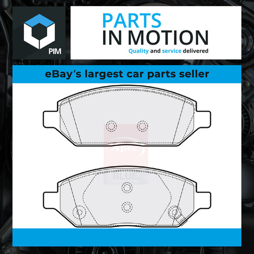 Brake pads set fits - pads,